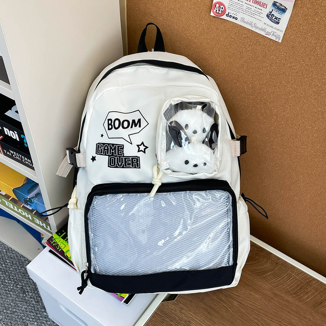 Playful Graphic School Backpack Bowlift