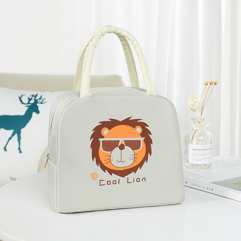 Insulated Lunch Bag with Playful Fox Design Bowlift