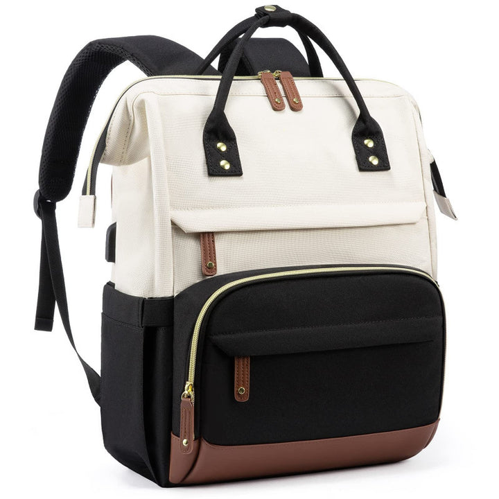 Multifunctional Laptop Backpack with Insulated Interior Compartment and Practical Outer Pockets Bowlift