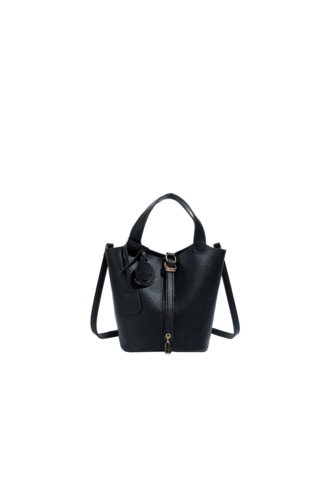 Chic Textured Shoulder Bag Bowlift
