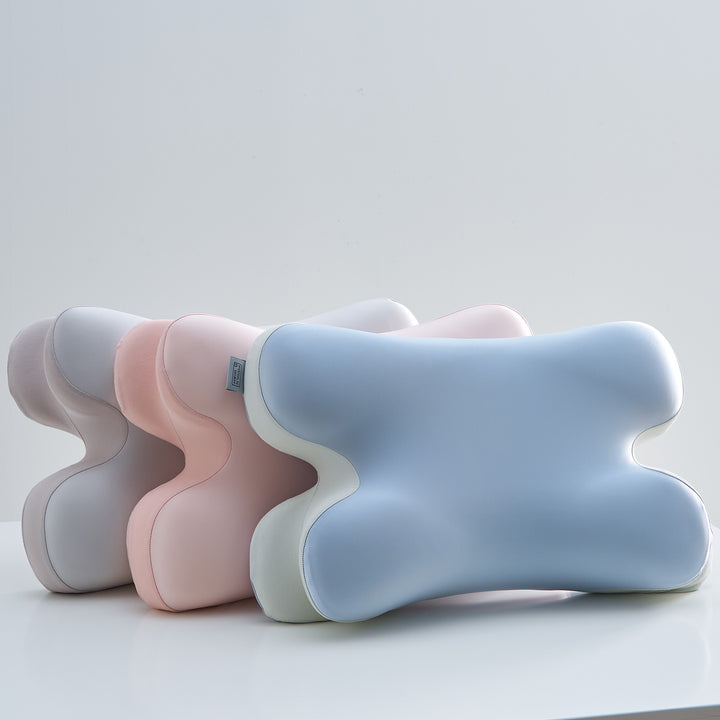 ergonomic butterfly-contour memory foam neck pillow Bowlift