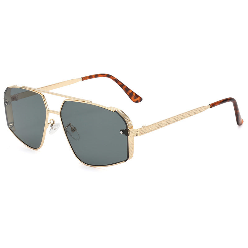 Oversized Geometric Frame Sunglasses Bowlift