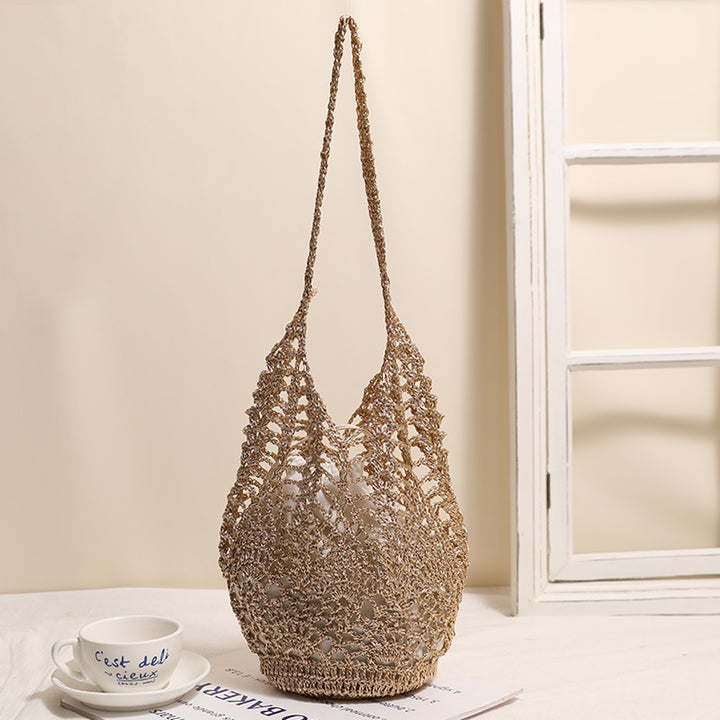 Crocheted Tote Bag Bowlift