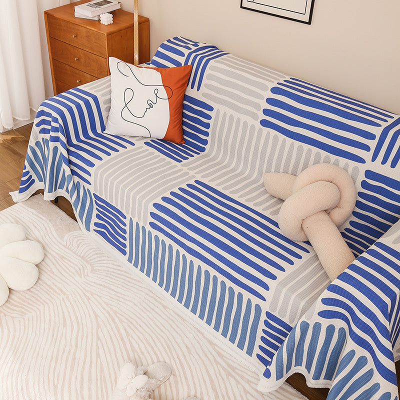 Soft Plush Bunny Pattern Throw Blanket