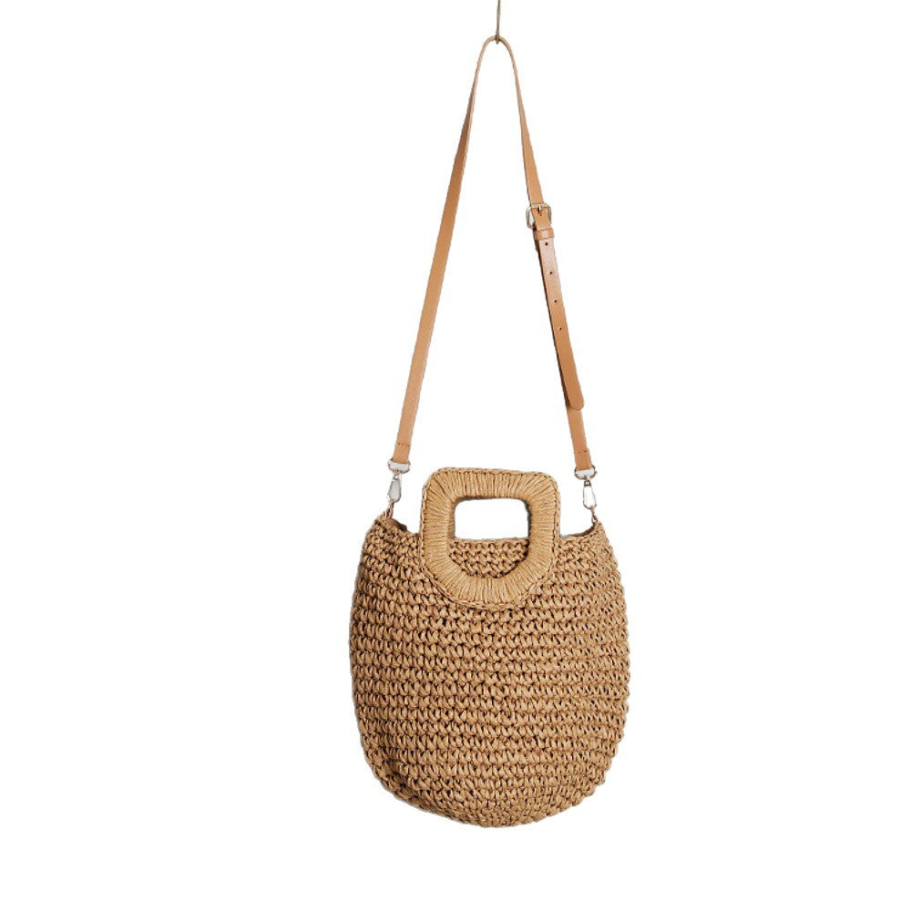 Handcrafted Carrying Bag Made of Natural Wicker Bowlift