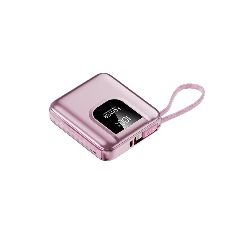 Portable power bank with digital display and intelligent energy management Bowlift