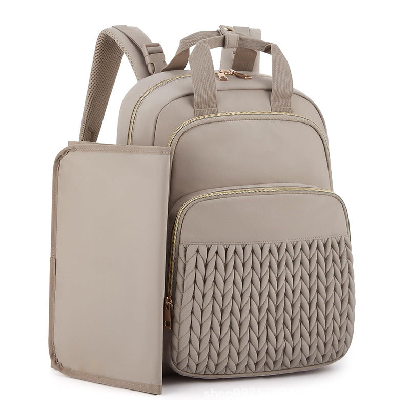 Fashionable backpack with structured design and multiple compartments Bowlift