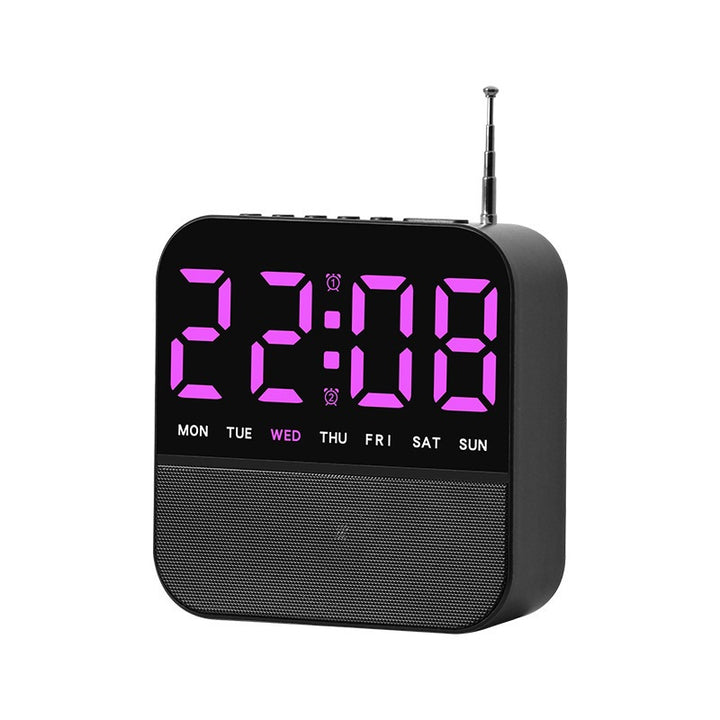 Digital clock radio with temperature display Bowlift