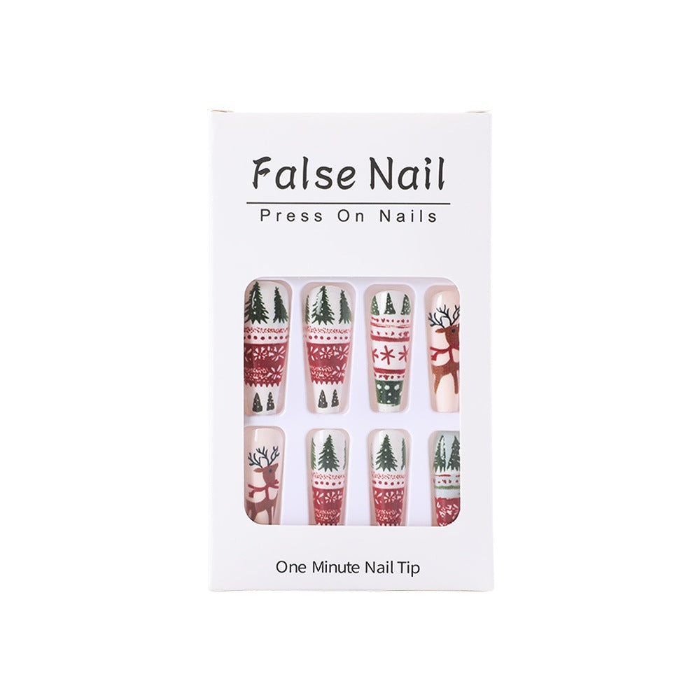 Christmas Art Nail Set Bowlift