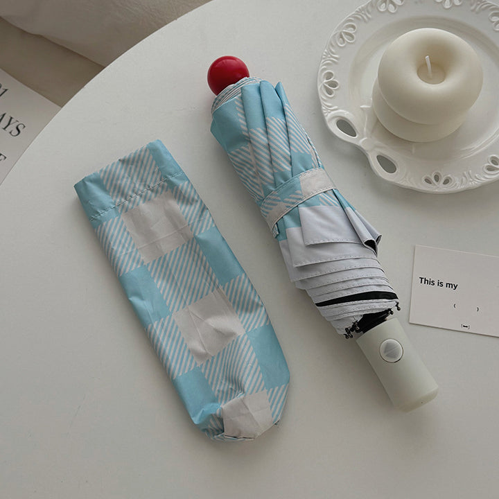 Women’s Foldable Umbrella with Special Design Bowlift