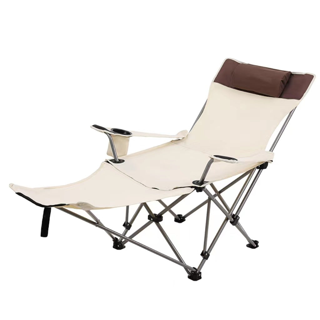 Women's Multifunctional Camping Recliner Chair Bowlift
