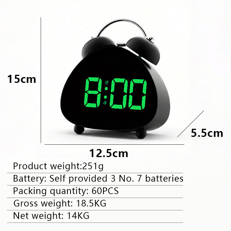 Digital Radio Alarm Clock Bowlift