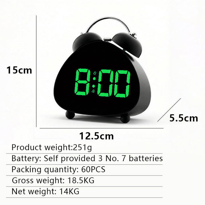 Digital Radio Alarm Clock Bowlift