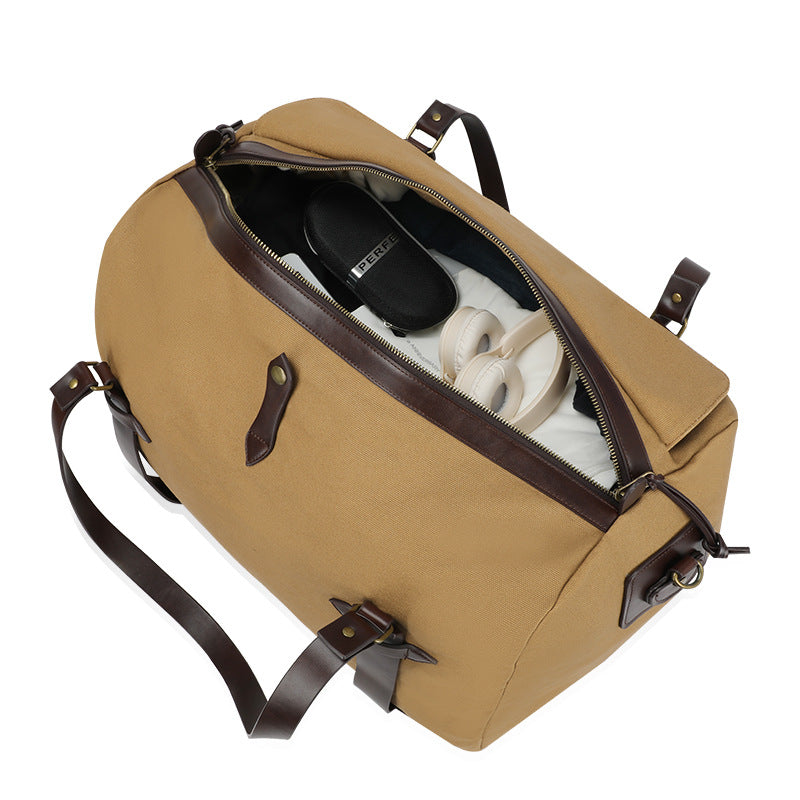 Durable Canvas Weekender Bag Bowlift