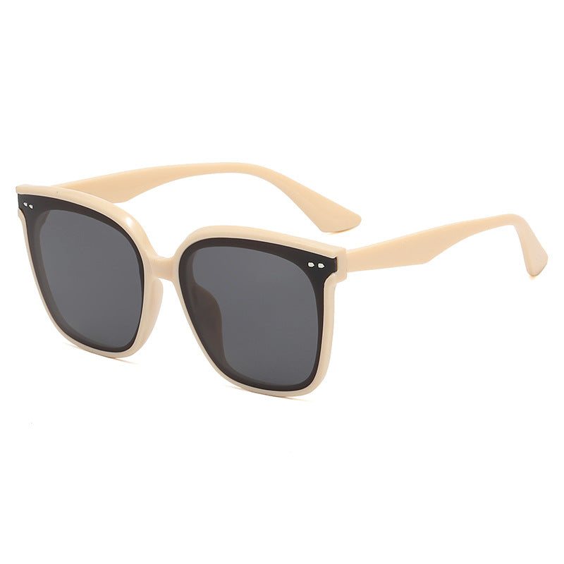 Ladies square sunglasses with mirrored gradient Bowlift