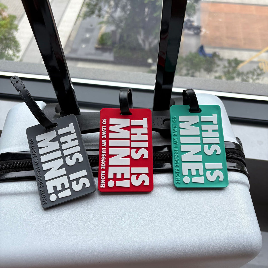 Fun Travel Statement Luggage Tag Bowlift