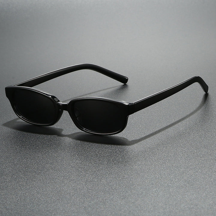 Retro-Inspired Rectangle Frame Sunglasses Bowlift