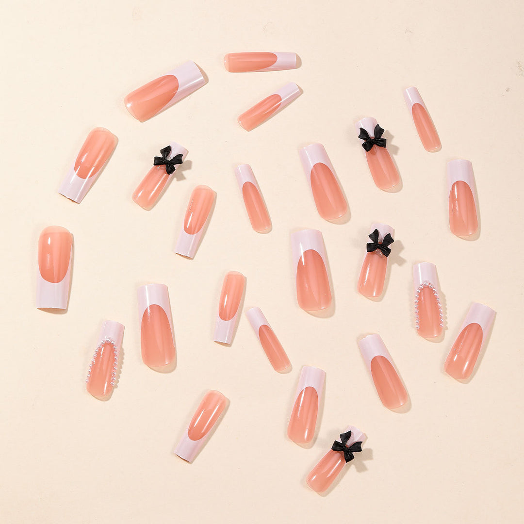 Elegant Decorative Acrylic Nail Art Extensions Bowlift