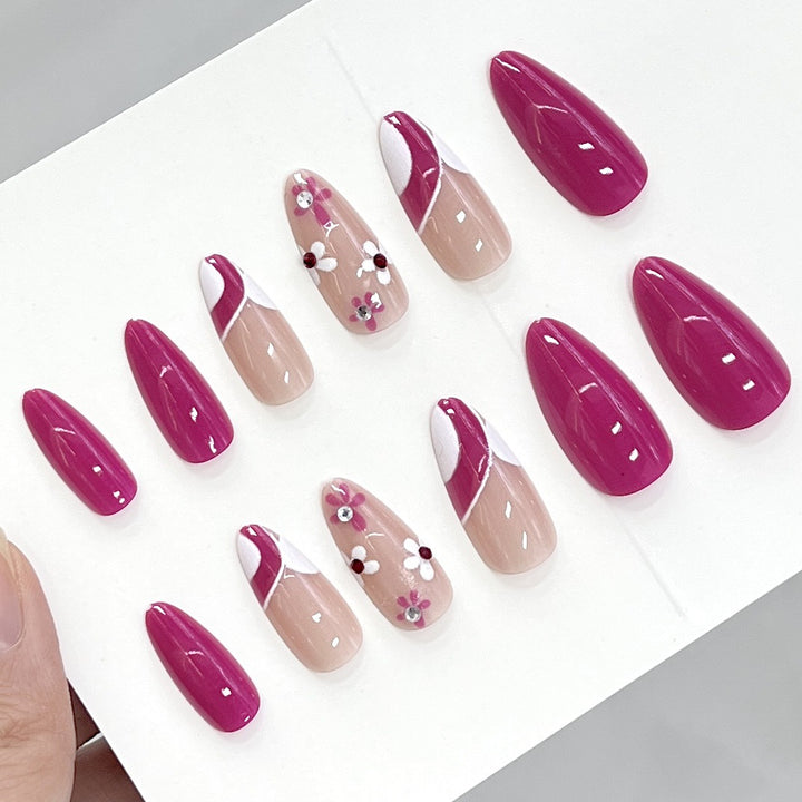 DIY Decorative Press-On Nail Set Bowlift