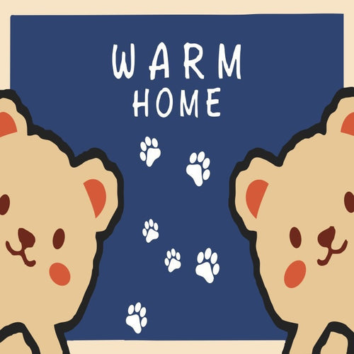 Whimsical Animal-Themed Area Mat