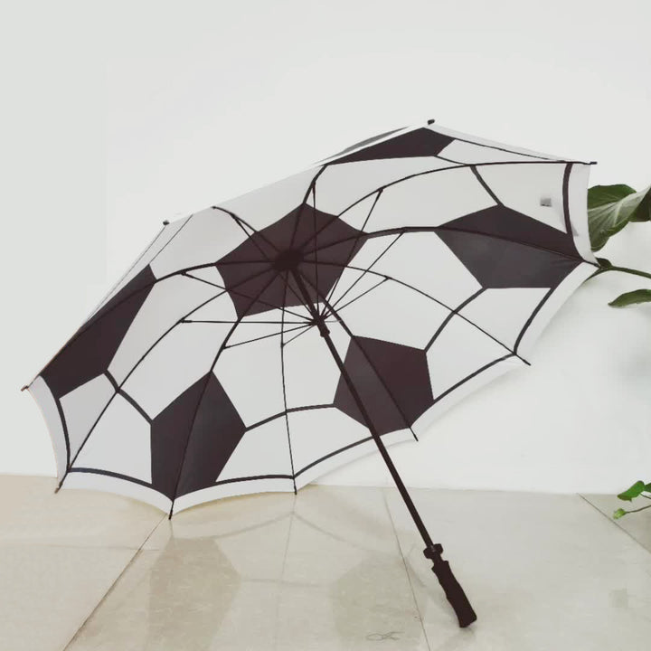 Ladies Football Garden Umbrella Bowlift