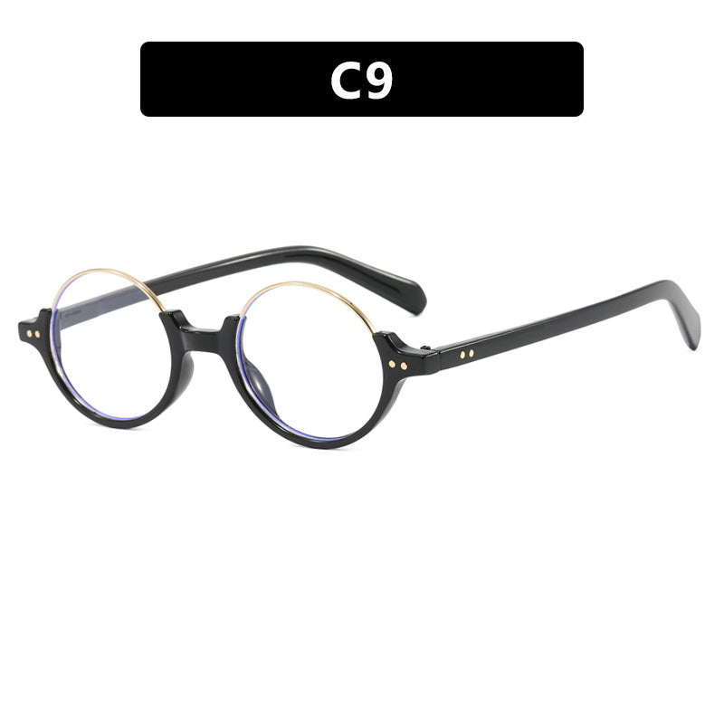 Women's round sunglasses with elegant plastic frame Bowlift