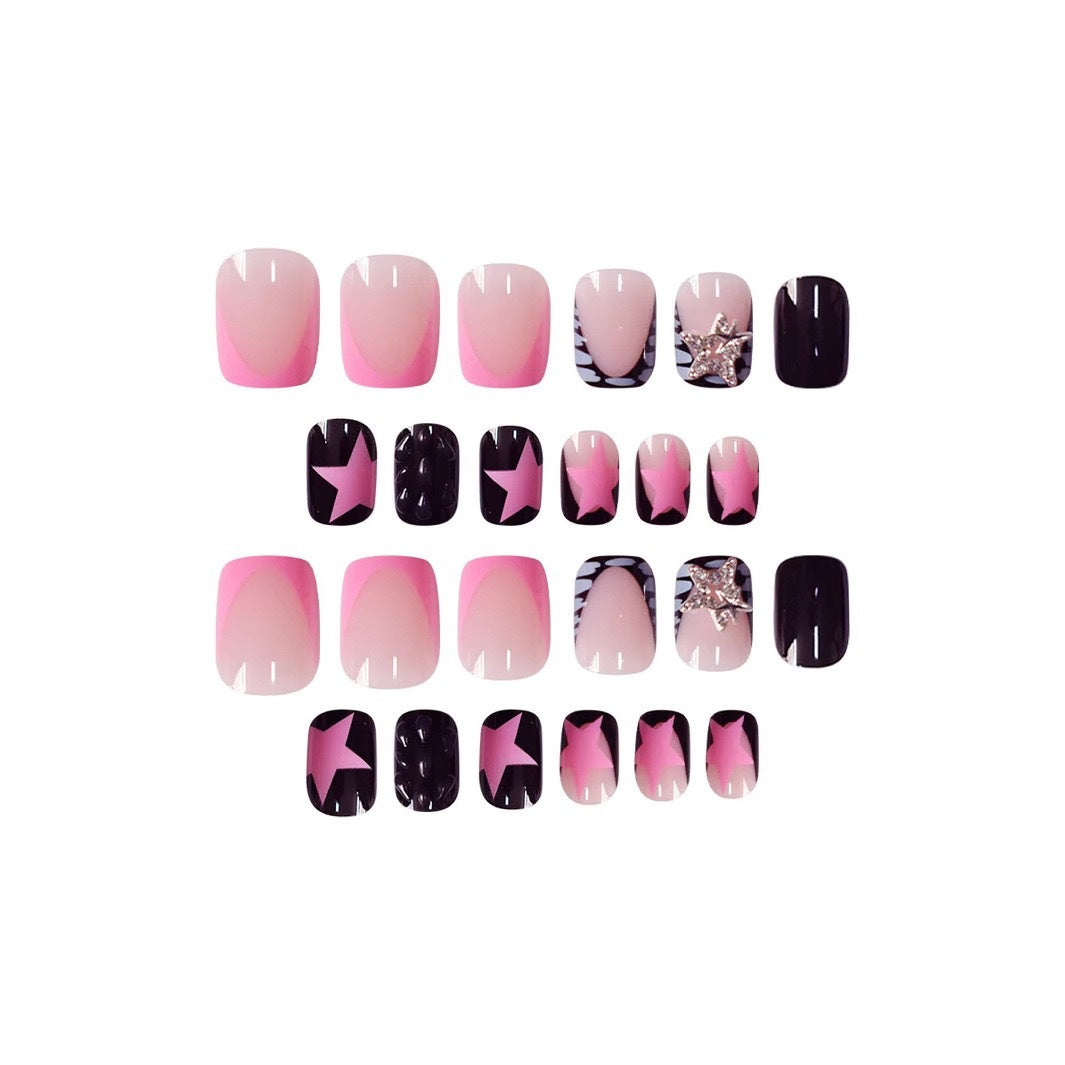 Decorative Press-On Nail Art Set Bowlift