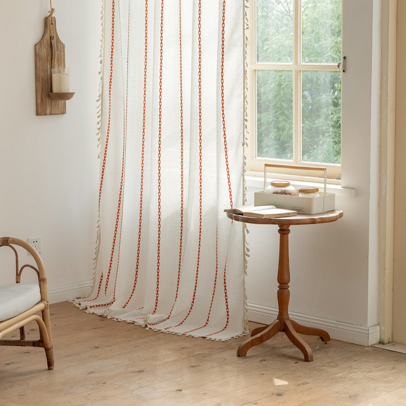 Decorative Sheer Window Curtains