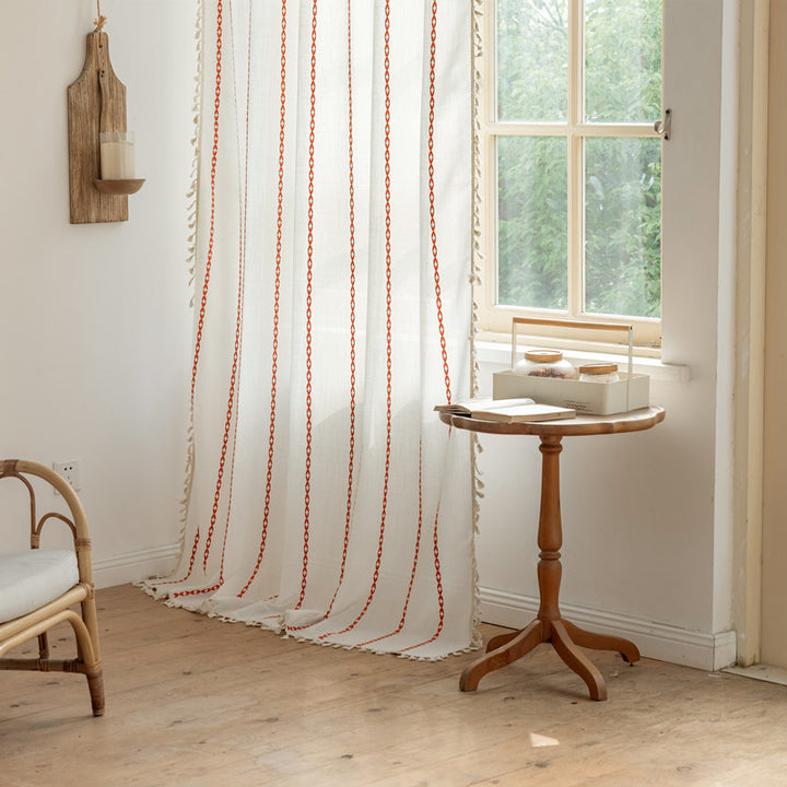 Decorative Sheer Window Curtains