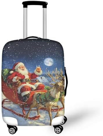 Unisex nano elastic suitcase cover with horse and sunflower motif, stretchable stretch protection for hard shell trolley with zipper Bowlift