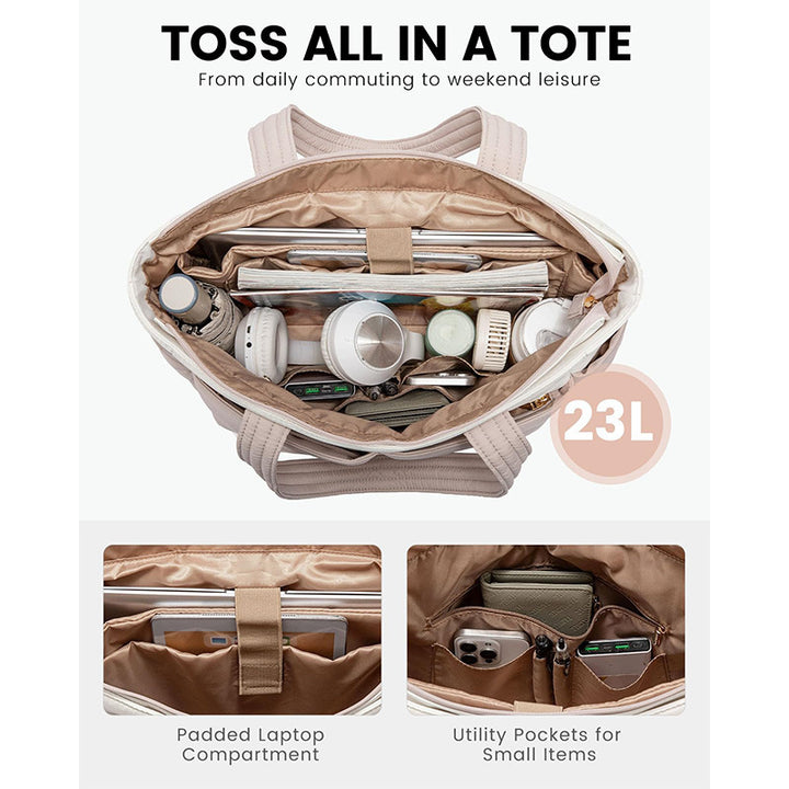 Everyday Organizer Bag with Multiple Compartments Bowlift