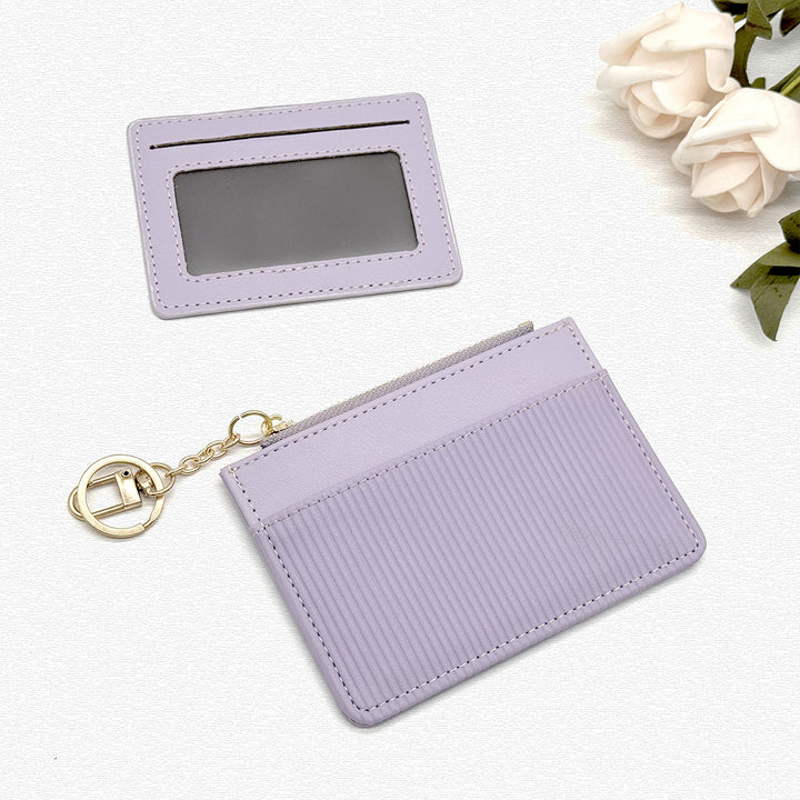 Minimalist Zippered Card Holder