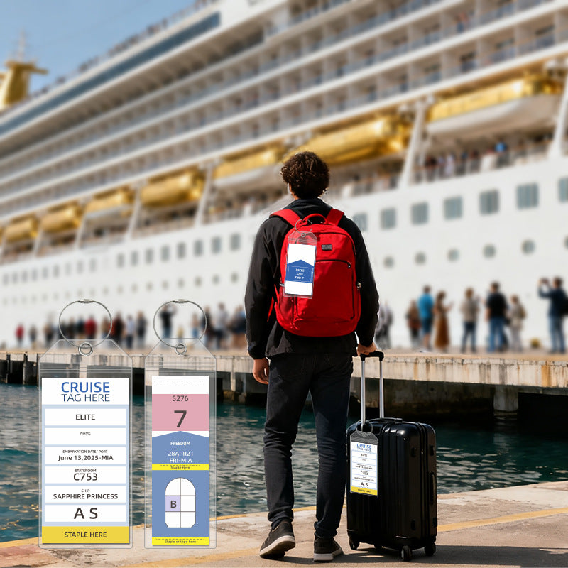 Travel Luggage Tag Bowlift