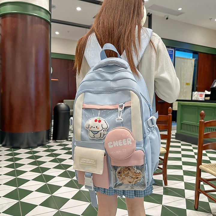 Whimsical Cartoon Graphic Backpack