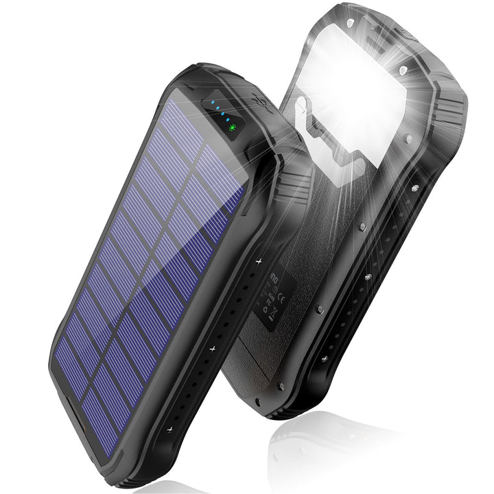 Solar Powerbank with Waterproof Housing and SOS Function Bowlift