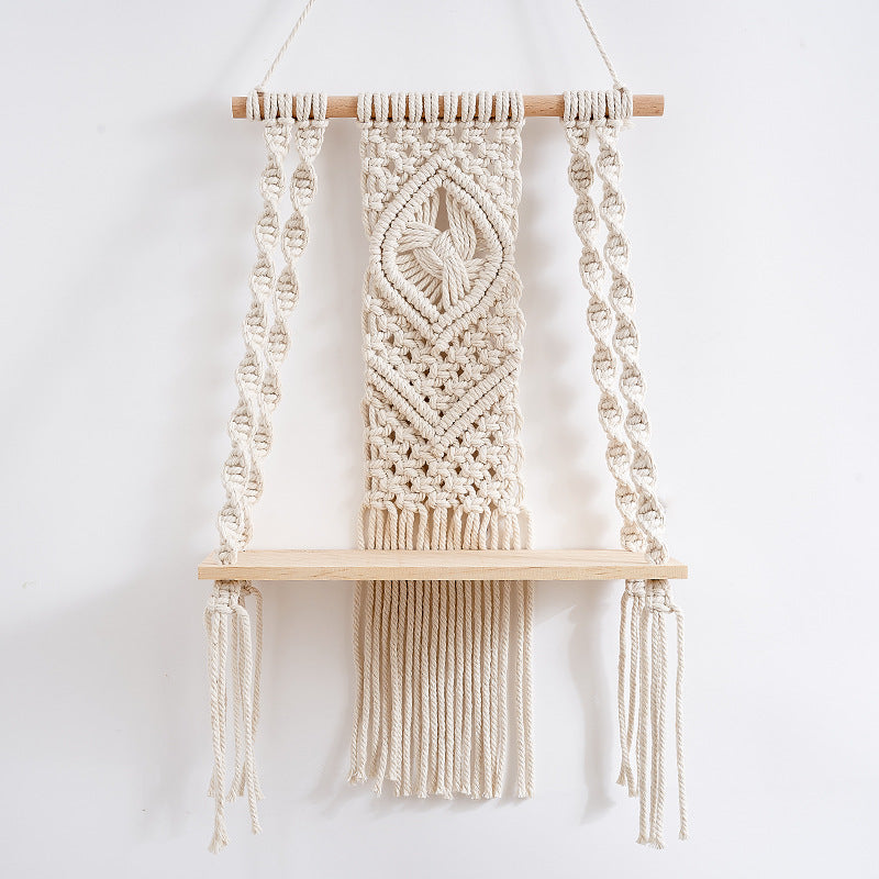 Decorative Macramé Swing Shelf Bowlift
