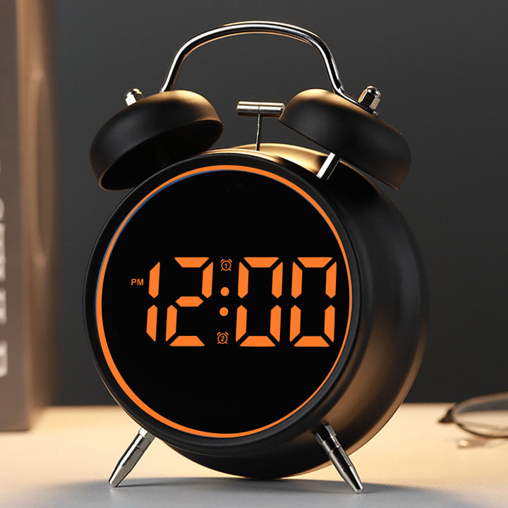 Digital alarm clock with alarm and temperature display Bowlift