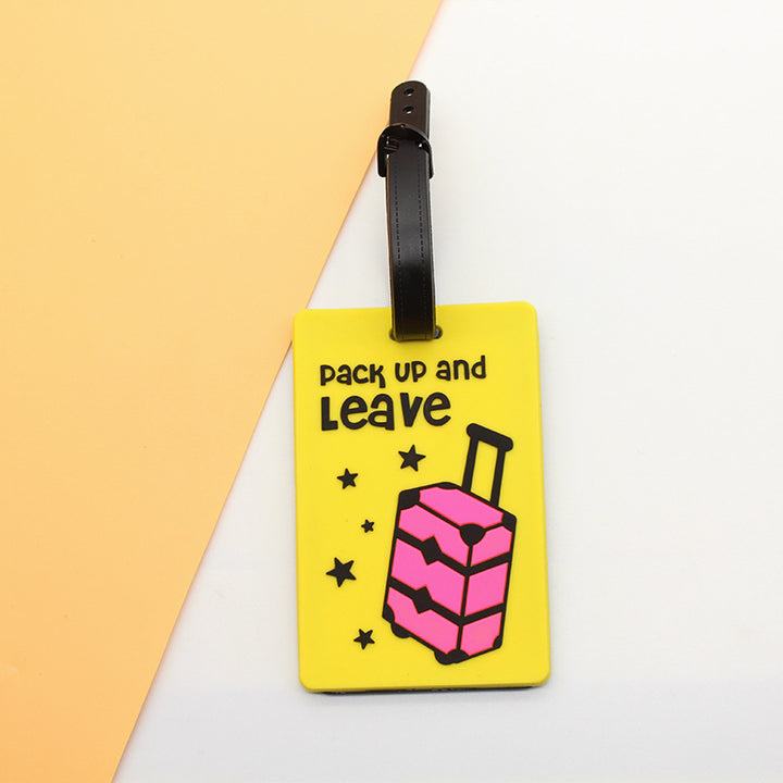 Unisex creative luggage tag in bus design Bowlift