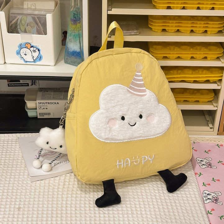 Plush Animal-Themed Backpack