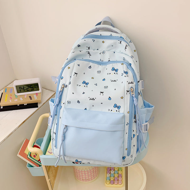 Leisure backpack with charming design and practical compartments Bowlift