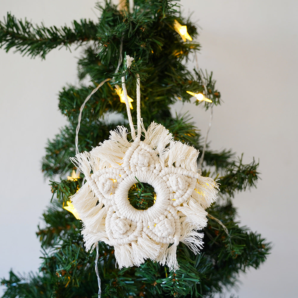 Decorative Macrame Star Ornament Bowlift