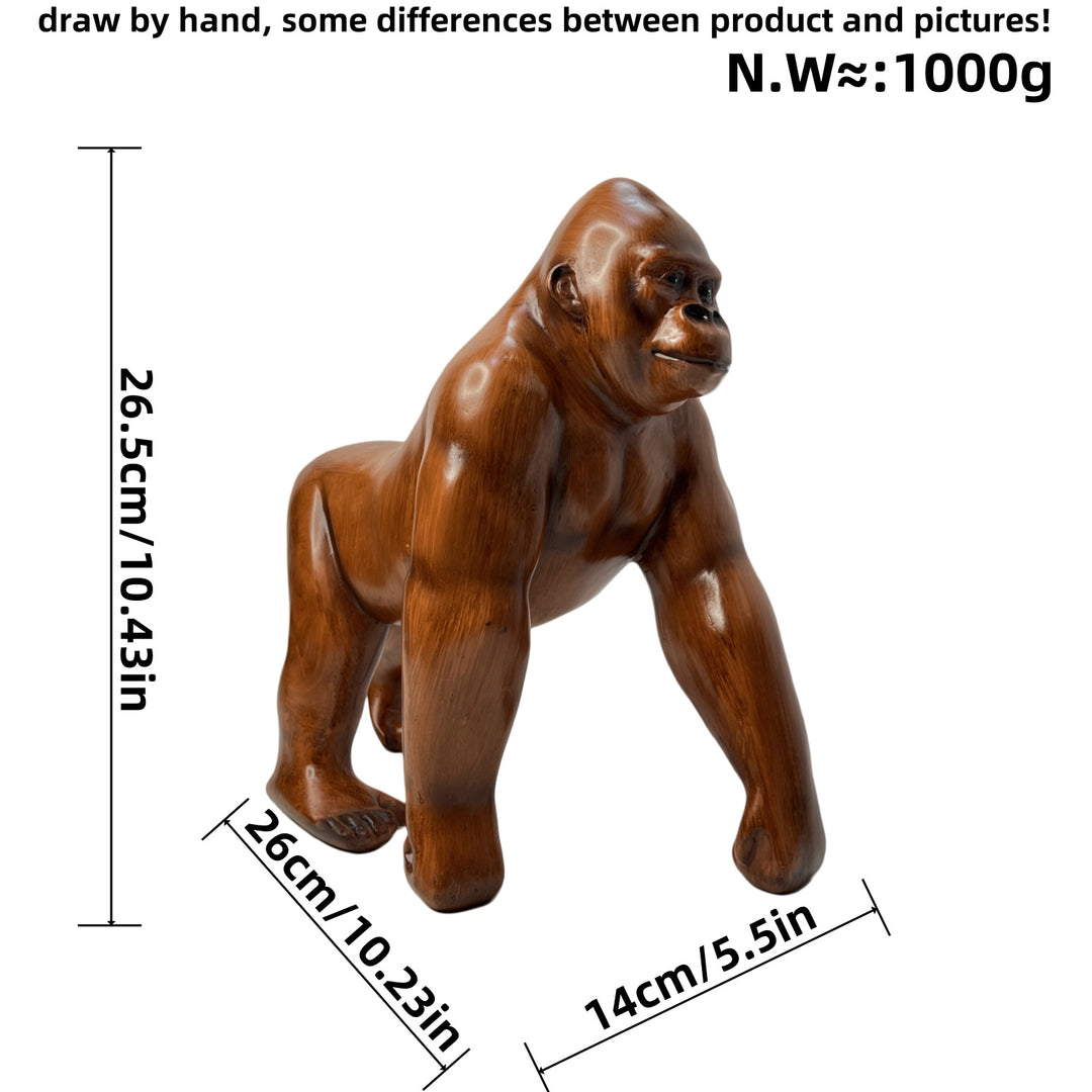 Artful Gorilla Sculpture Bowlift