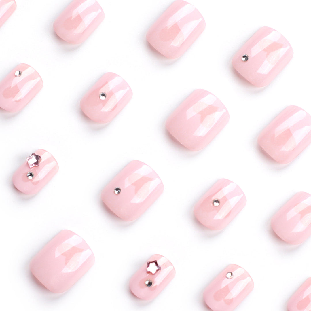 Artistic Nail Art with Glitter and Heart Designs Bowlift