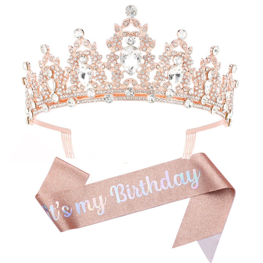 Women's black embellished tiara with elegant design Bowlift