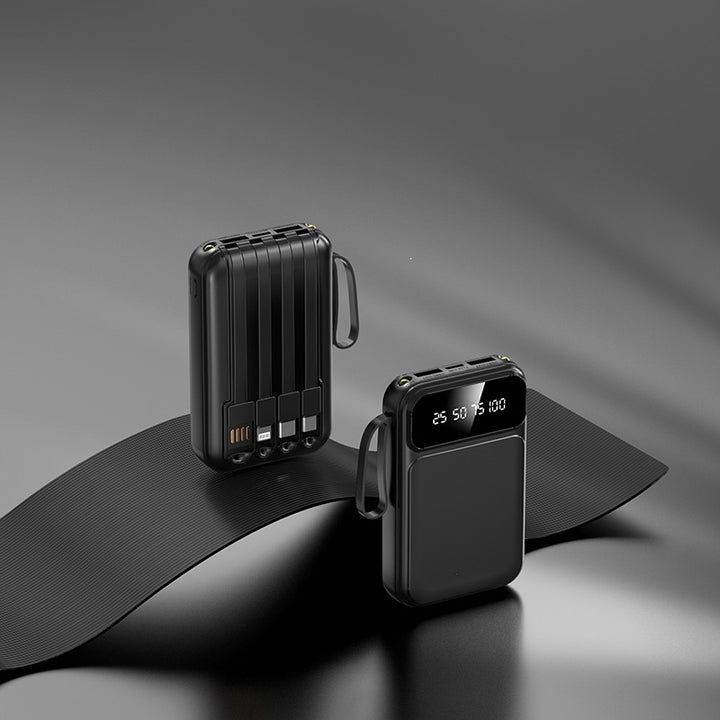 Compact power bank with digital display Bowlift