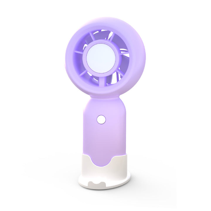 Compact Rechargeable Handheld Cooling Fan Bowlift