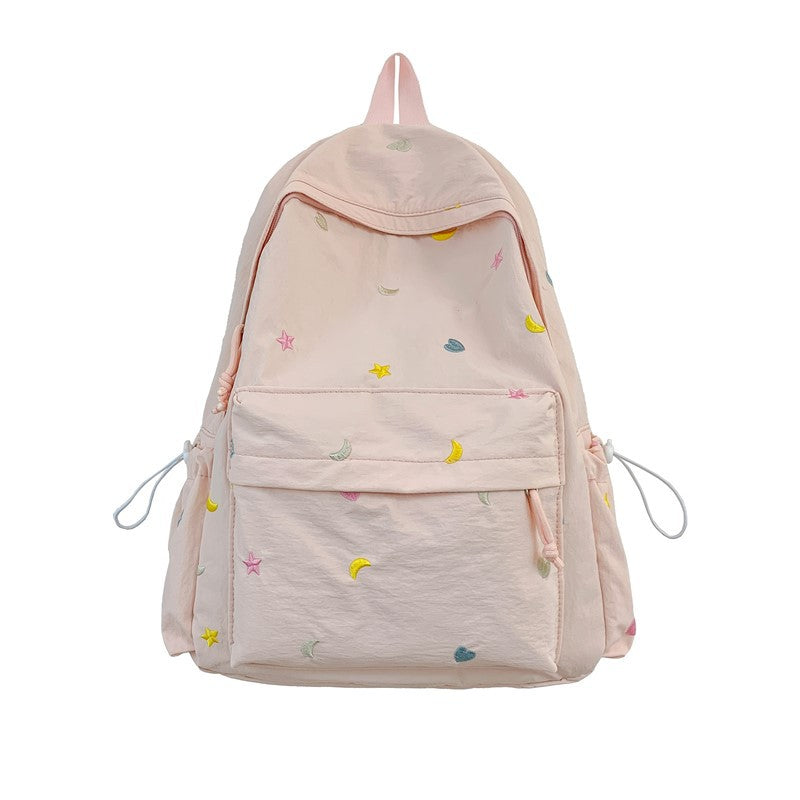 Leisure backpack with colorful design and versatile compartments Bowlift