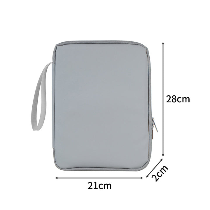 Slim Zip-Up Document Holder Bowlift