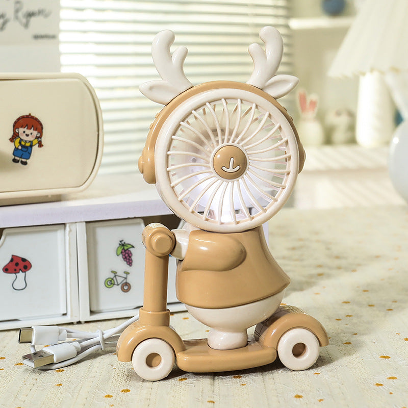 Ladies USB fan in creative animal design Bowlift