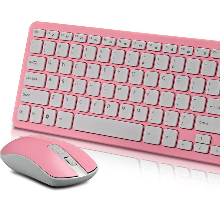 Funk keyboard and mouse combination with slim design Bowlift